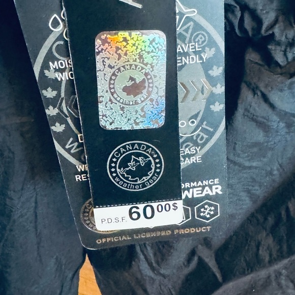 Canada Gear Packable Lightweight Water Resistant Jacket NWT - Picture 2 of 8